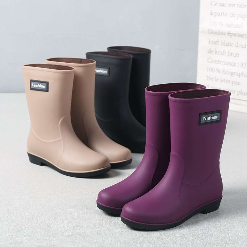 長靴レディース 長靴 雨の日を彩る都会派ブーツ