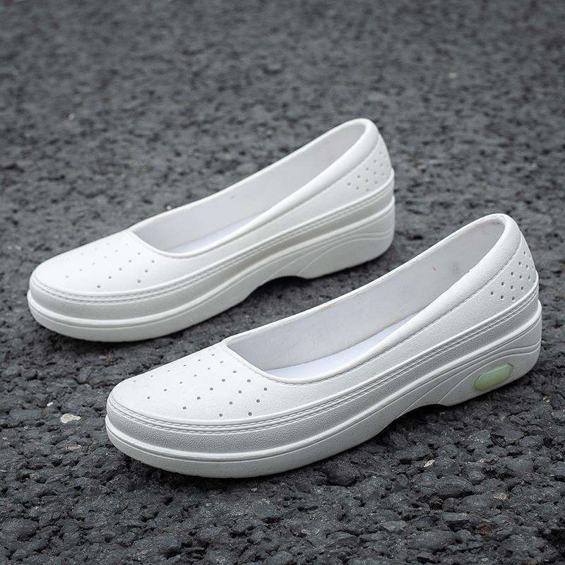 長靴レディース 快適防水フラットシューズ