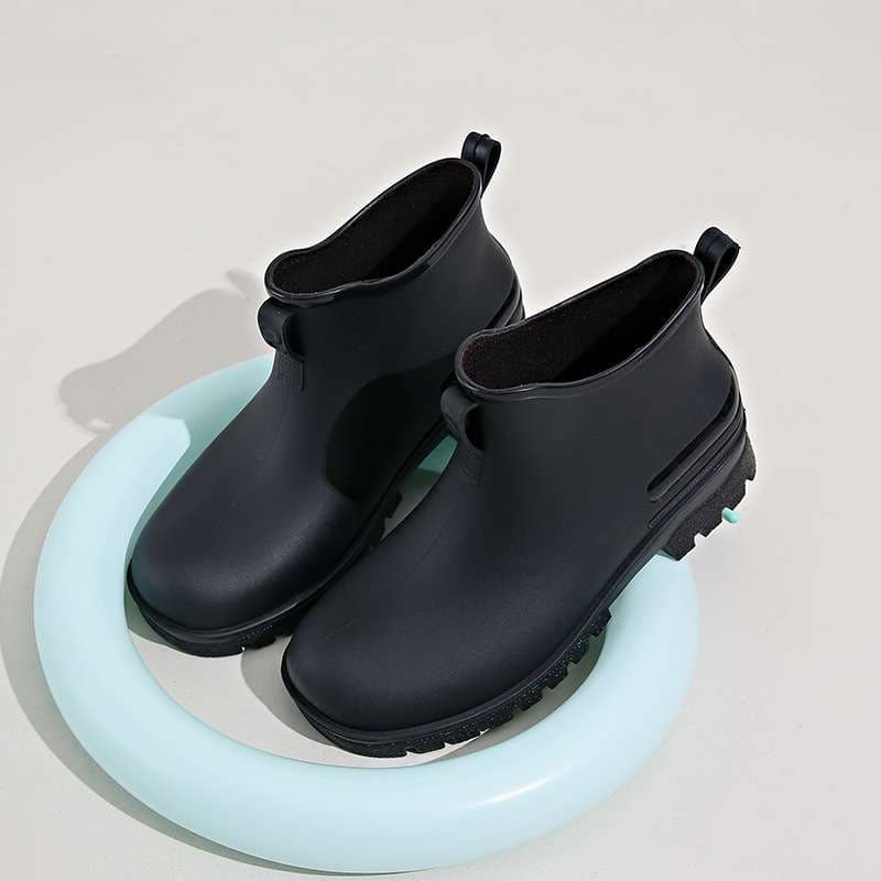 長靴レディース 長靴 オールシーズン快適ショートブーツ