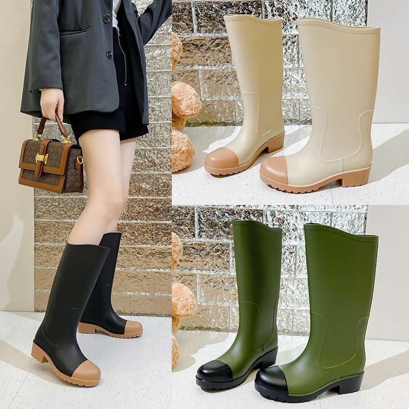 長靴レディース 長靴 トレンド感溢れる定番レインブーツ