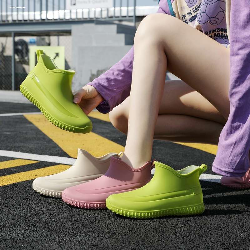 長靴レディース 長靴 防水軽量レインブーツ スリッポンタイプ