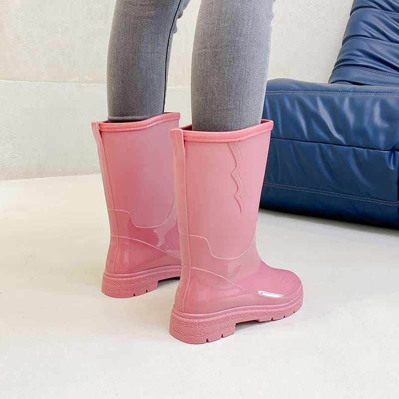 長靴レディース 長靴 オシャレ防水ロングブーツ レディース