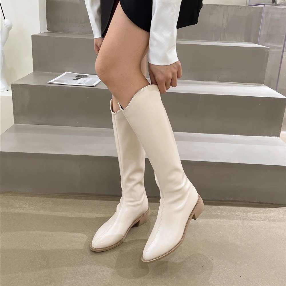 長靴レディース エレガントオフィスロングブーツ