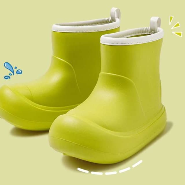 長靴レディース ミニマルシルエット レインショートブーツ