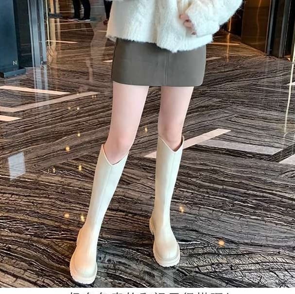 長靴レディース エレガントフォルムの美脚ロングブーツ