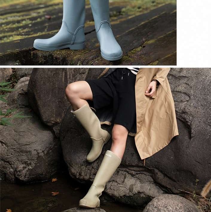 長靴レディース きらめく都会のレインブーツ