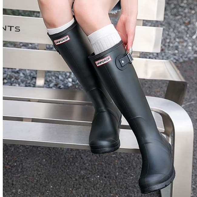 長靴レディース 長靴 オールシーズン対応 ラバーロングブーツ