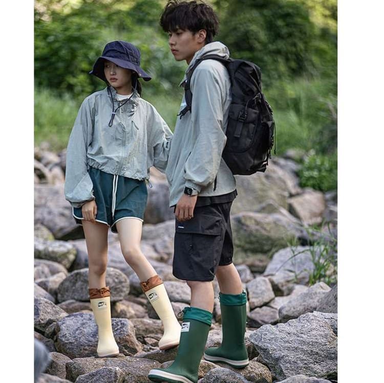 長靴レディース 長靴 シンプル機能美 雨靴
