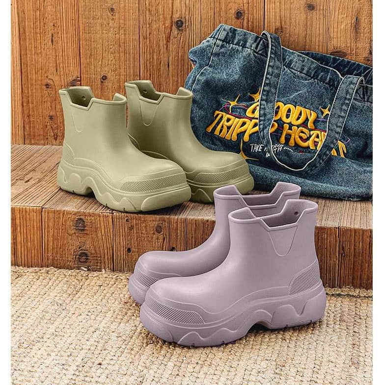 長靴レディース 長靴 モダンシルエット レインブーツ