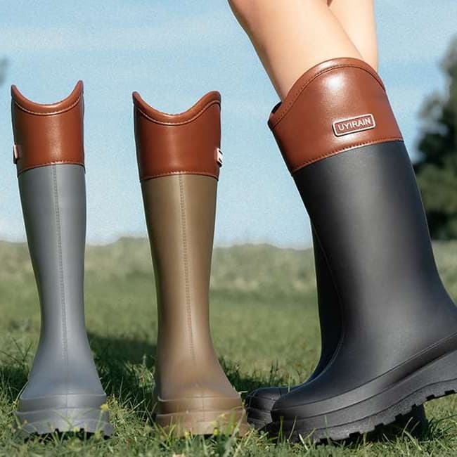 長靴レディース 長靴 ヴィンテージ風 レインブーツ