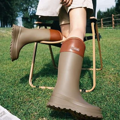 長靴レディース 長靴 ヴィンテージ風 レインブーツ
