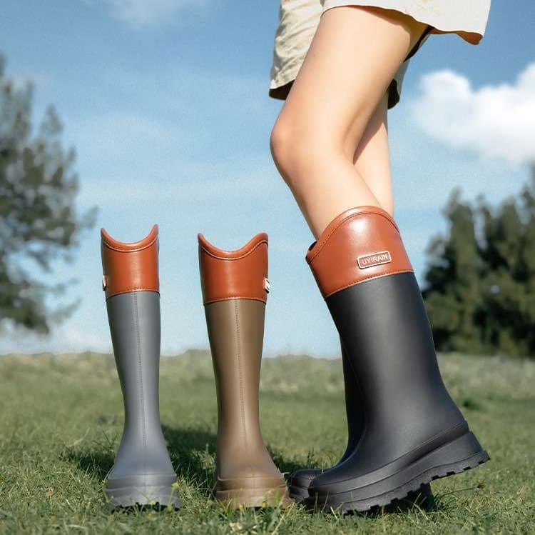 長靴レディース 長靴 ヴィンテージ風 レインブーツ