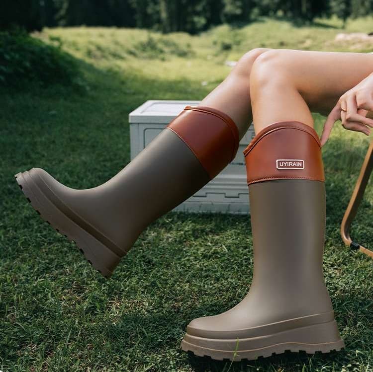 長靴レディース 長靴 ヴィンテージ風 レインブーツ