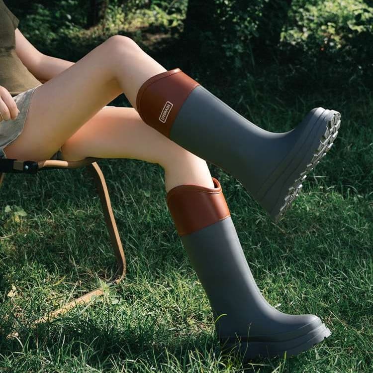 長靴レディース 長靴 ヴィンテージ風 レインブーツ