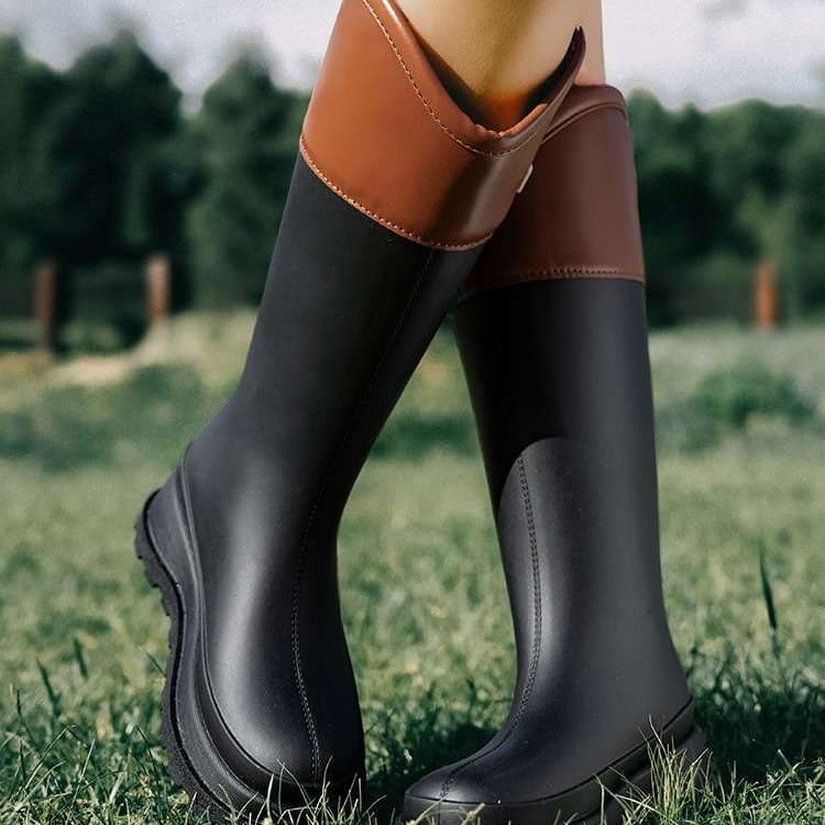 長靴レディース 長靴 ヴィンテージ風 レインブーツ