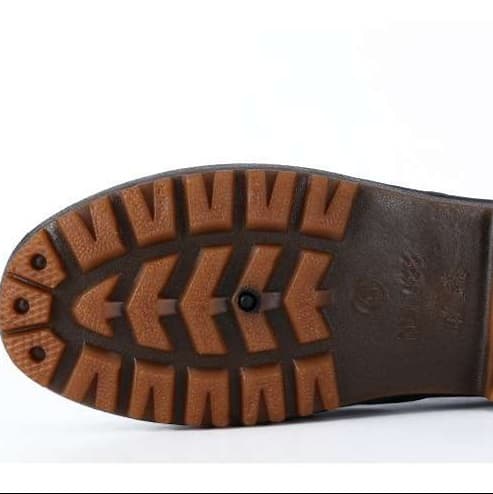 長靴レディース スリッポン型レザーカジュアルシューズ