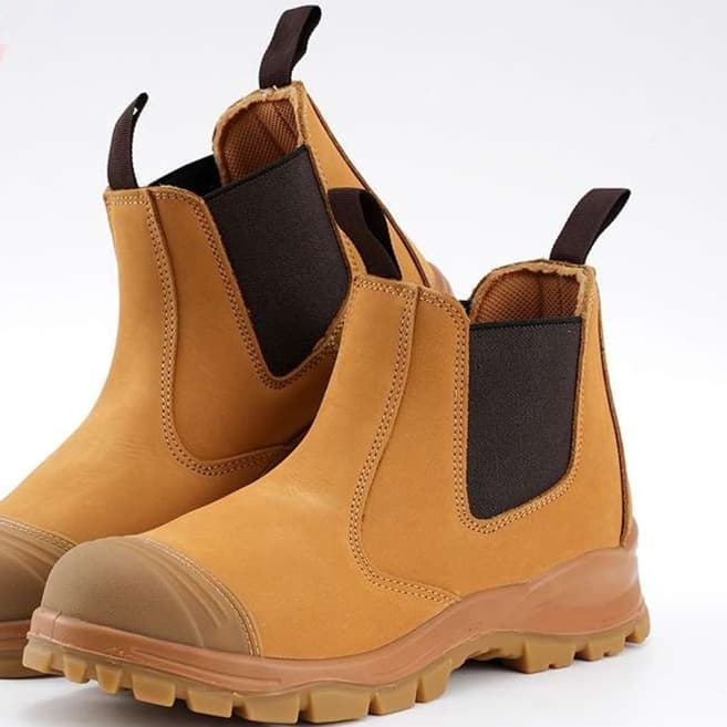 長靴レディース 長靴 頑丈サイドゴア安全作業ブーツ