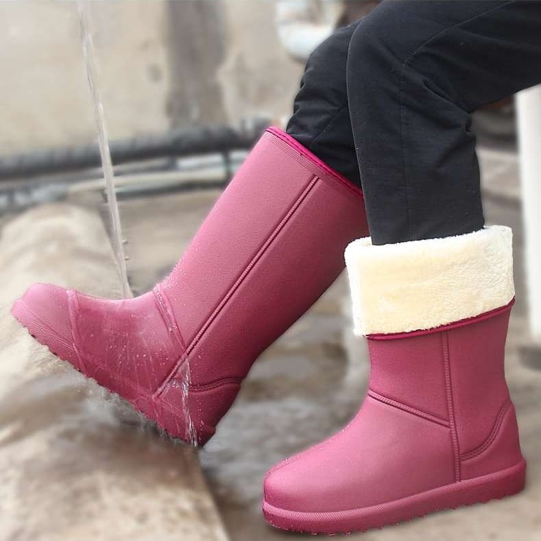 長靴レディース 長靴 オールシーズン対応 防水ブーツ