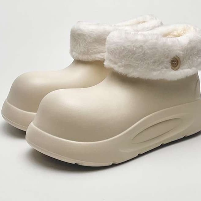 長靴レディース もこもこあったか防寒ブーツ