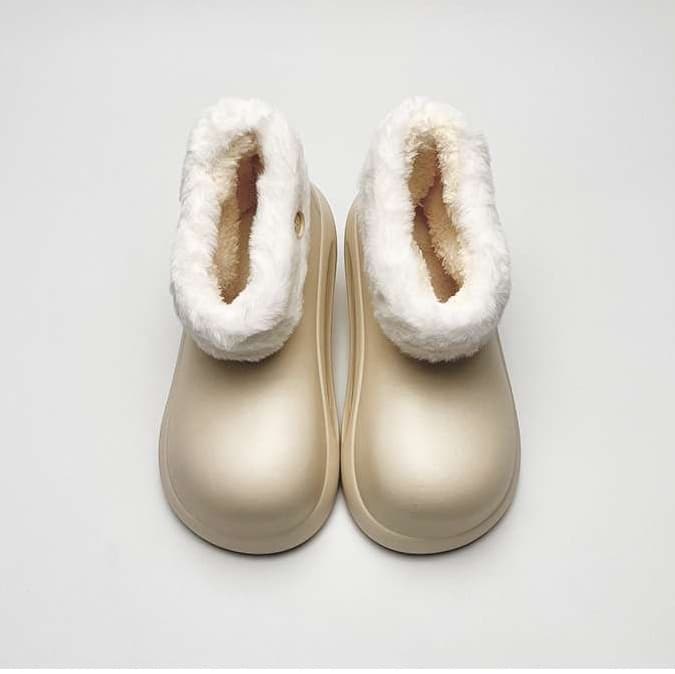 長靴レディース もこもこあったか防寒ブーツ