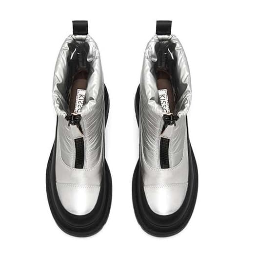 長靴レディース 秋冬の定番 快適防寒ジッパーブーツ