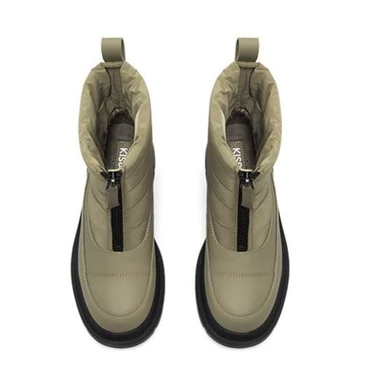 長靴レディース 秋冬の定番 快適防寒ジッパーブーツ