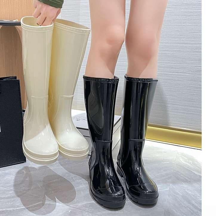 長靴レディース 長靴 都会的デザインの美脚ロングブーツ