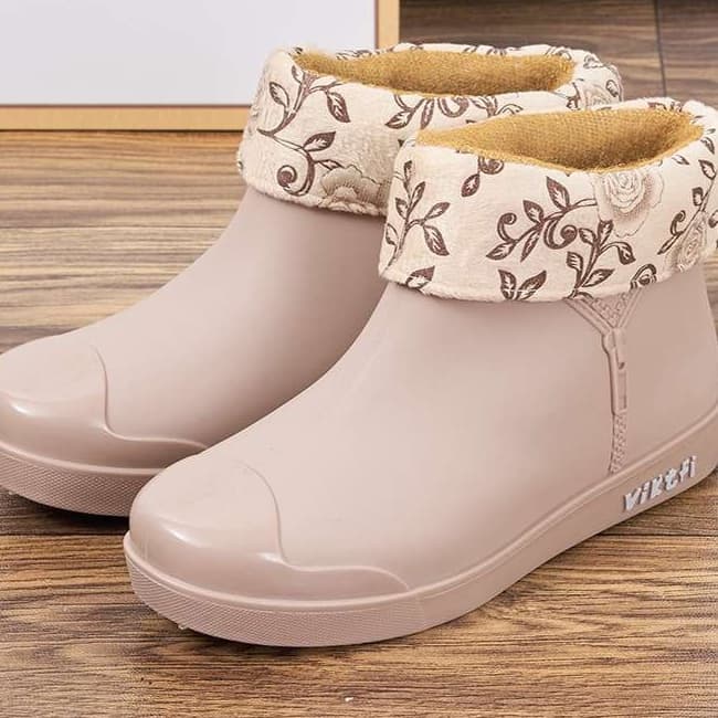 長靴レディース オールシーズン対応 防水ショートブーツ