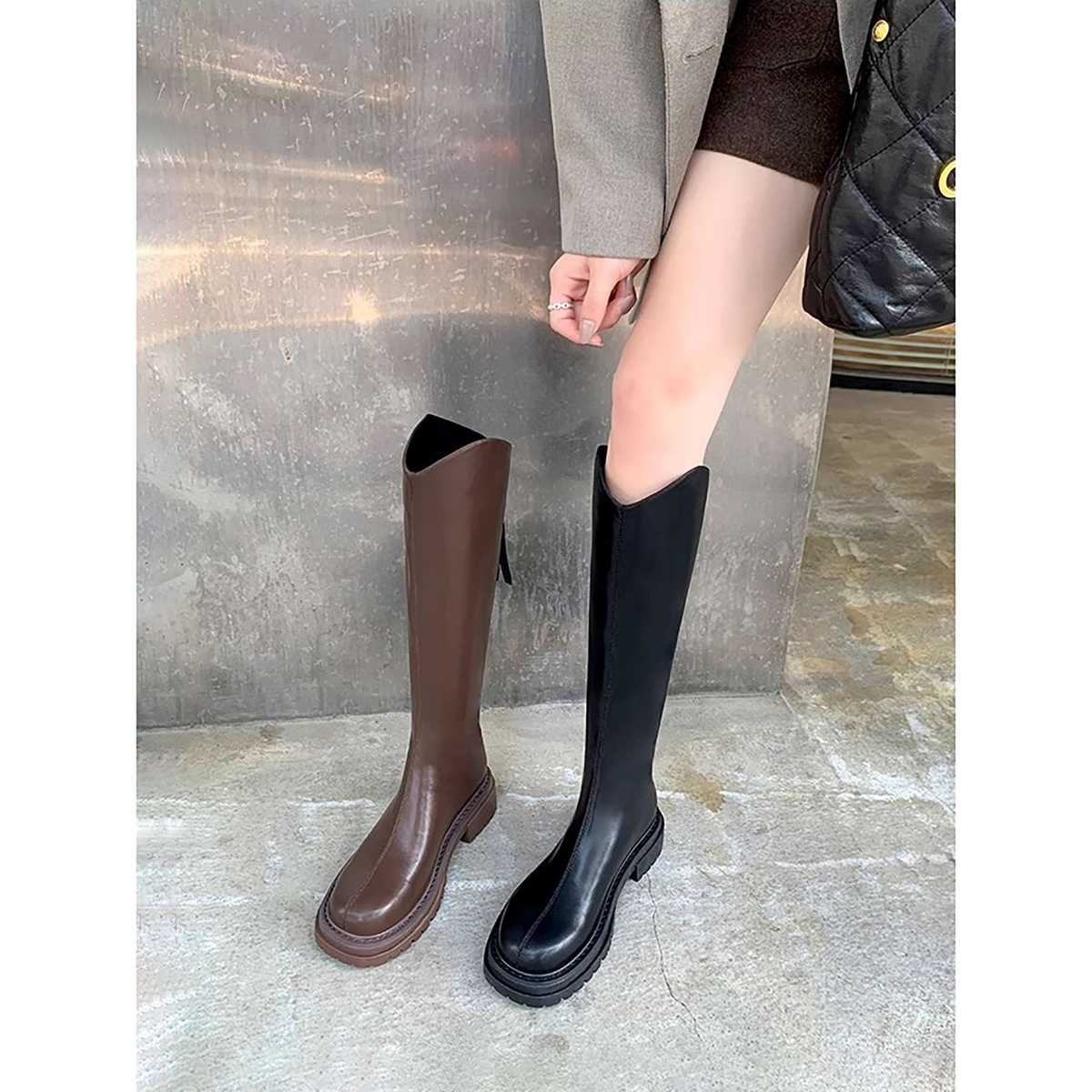 長靴レディース エレガントフォルムの美脚ロングブーツ