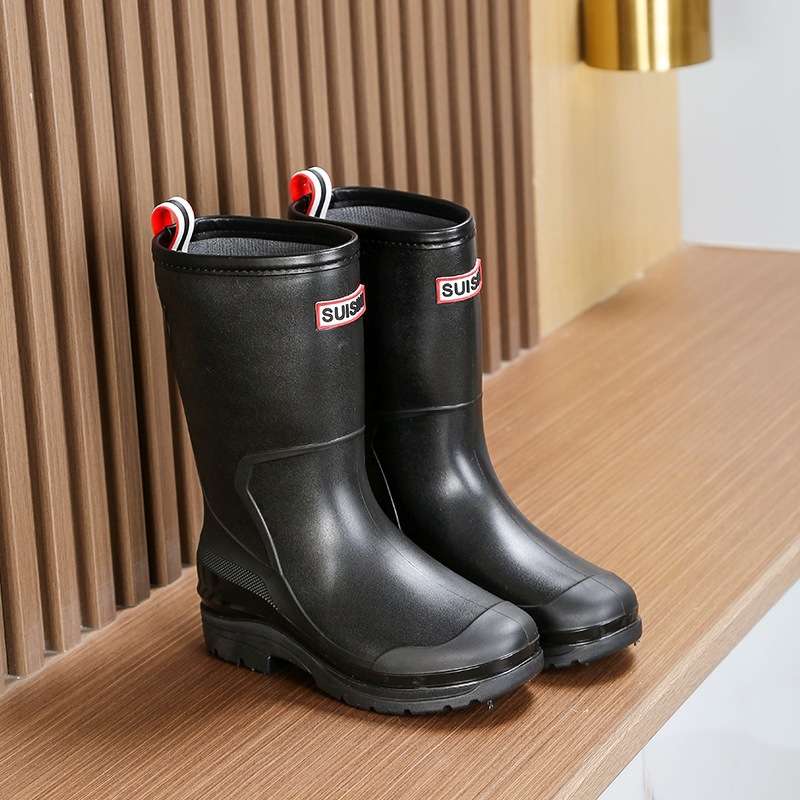 長靴レディース 雨の日も快適 都会的レインブーツ