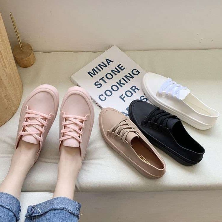 長靴レディース レディース レースアップ軽量スニーカー