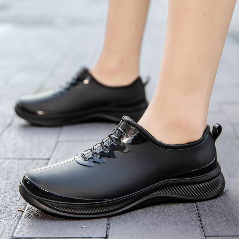 長靴レディース 長靴 スタイリッシュ防水シューズ