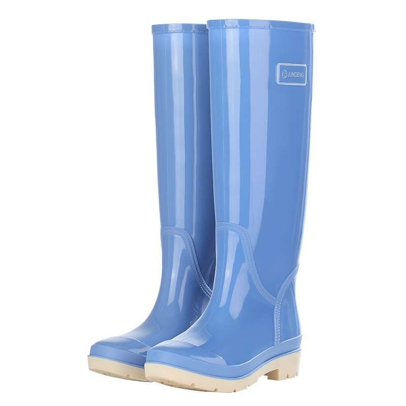 長靴レディース 長靴 雨の日を彩る防水ラバーブーツ