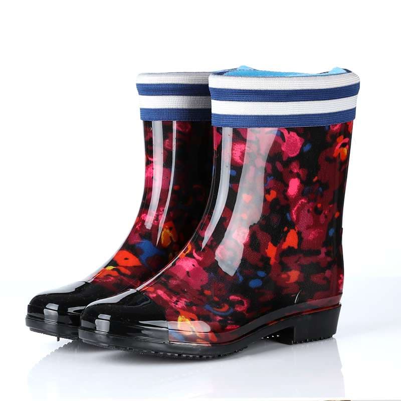 長靴レディース 花柄レインブーツ 長靴コレクション