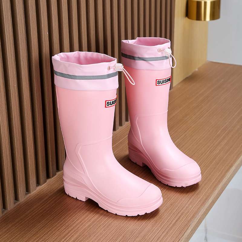 長靴レディース 雨の日も快適 都会的レインブーツ