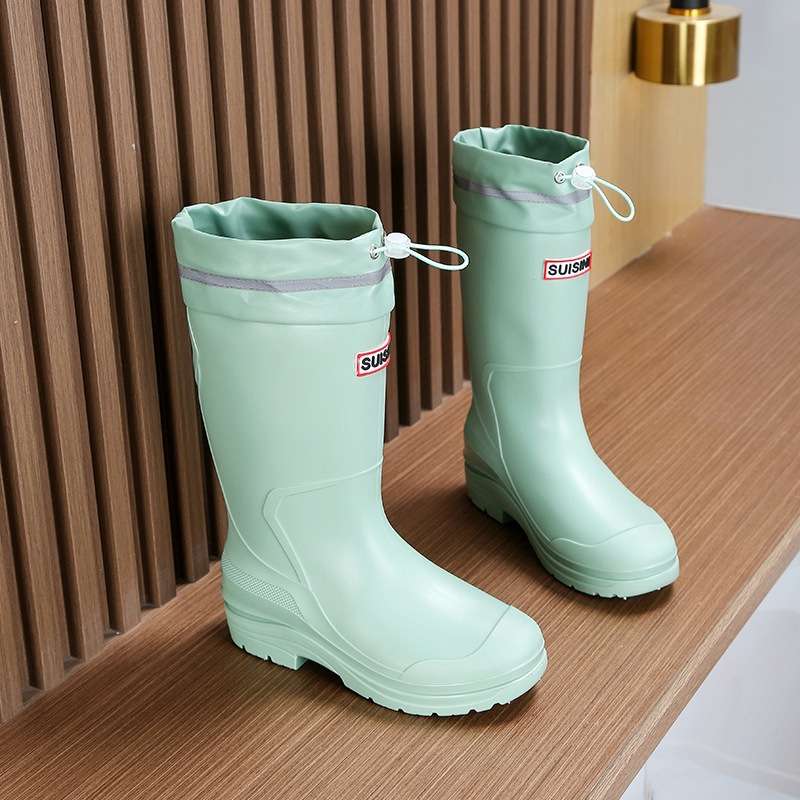 長靴レディース 雨の日も快適 都会的レインブーツ