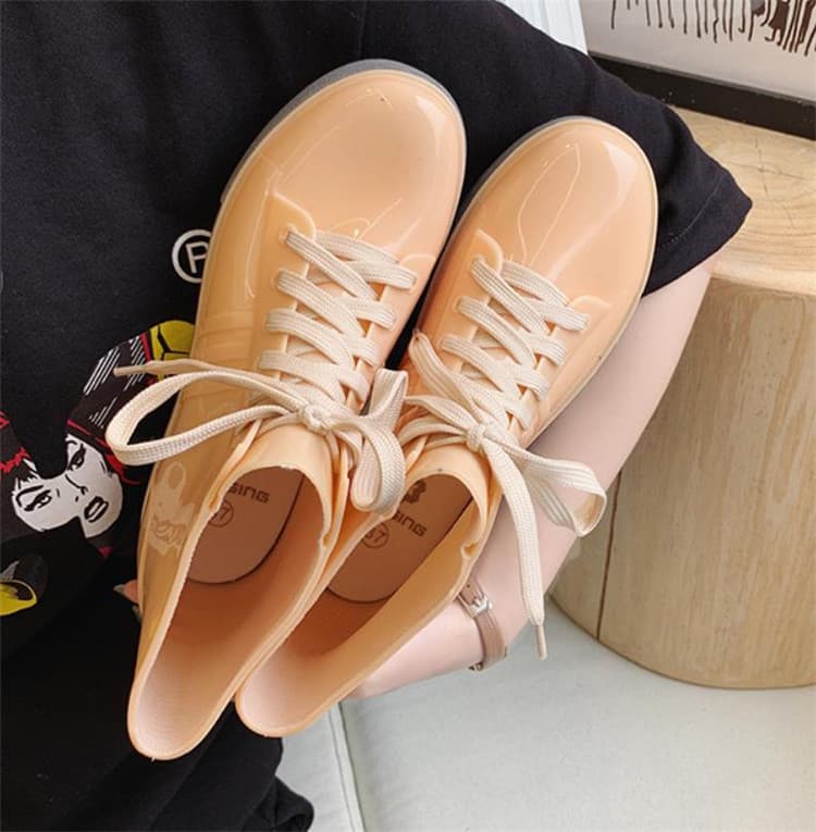 長靴レディース 滑り止め機能付き おしゃれレインブーツ