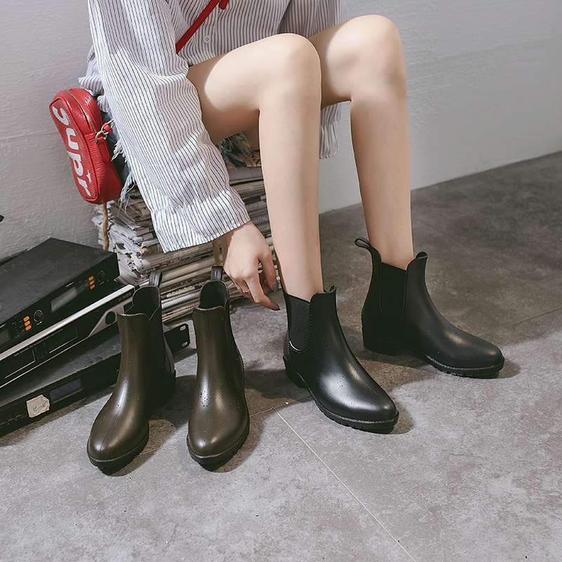 長靴レディース 長靴 レディース用 防水サイドゴアブーツ
