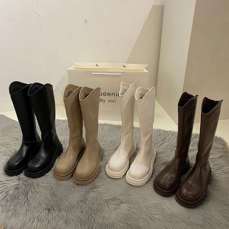 長靴レディース エレガント美脚ロングブーツ