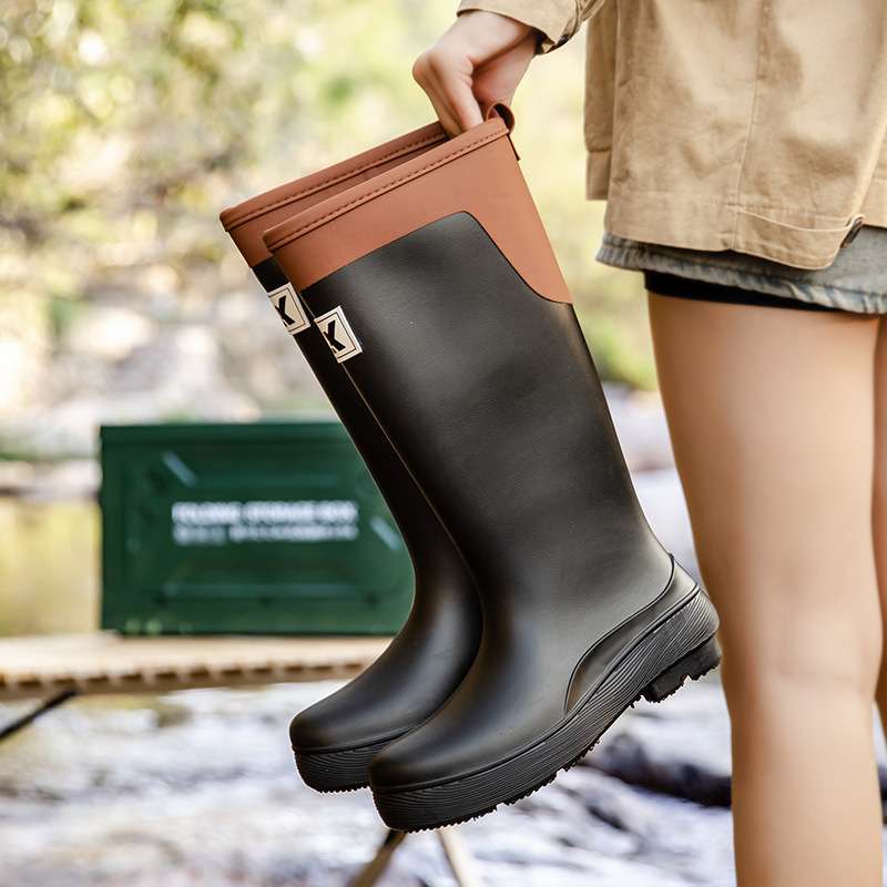 長靴レディース オールシーズン快適レインブーツ