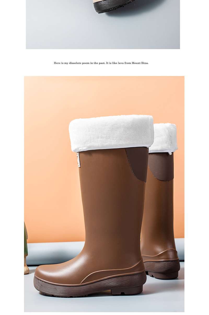 長靴レディース オールシーズン快適レインブーツ
