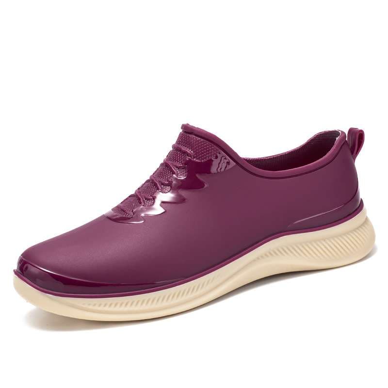 長靴レディース 長靴 スタイリッシュ防水シューズ