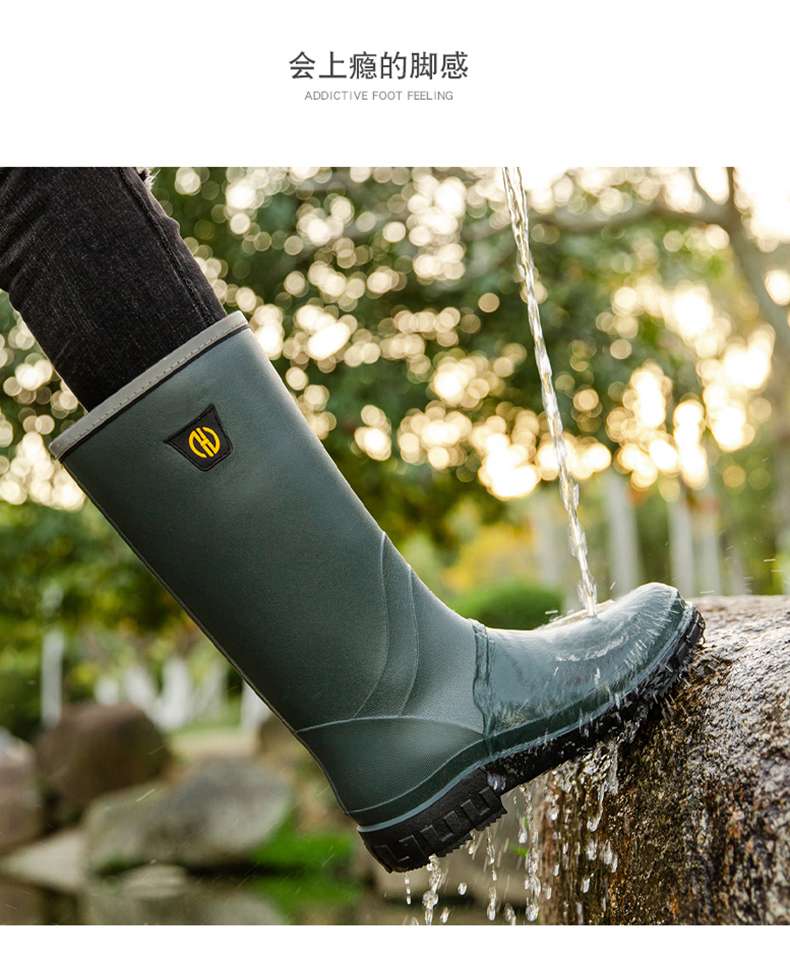長靴レディース 全天候型アウトドア長靴