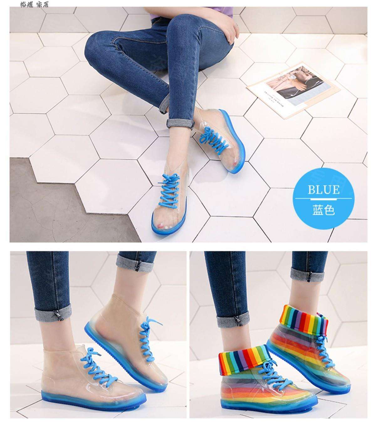 長靴レディース クリア レインブーツ