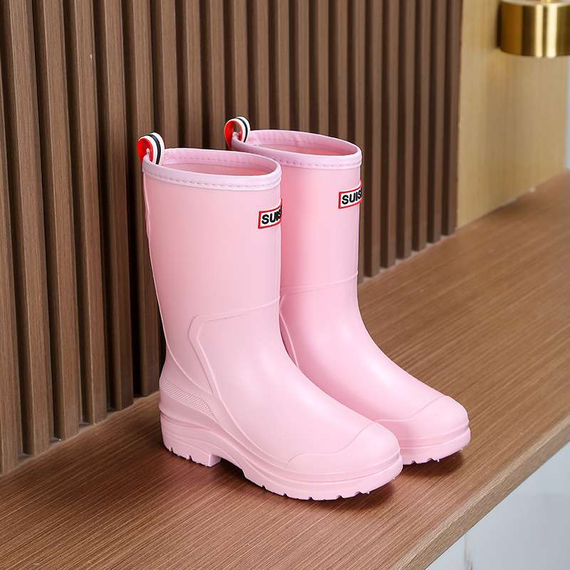 長靴レディース 雨の日も快適 都会的レインブーツ