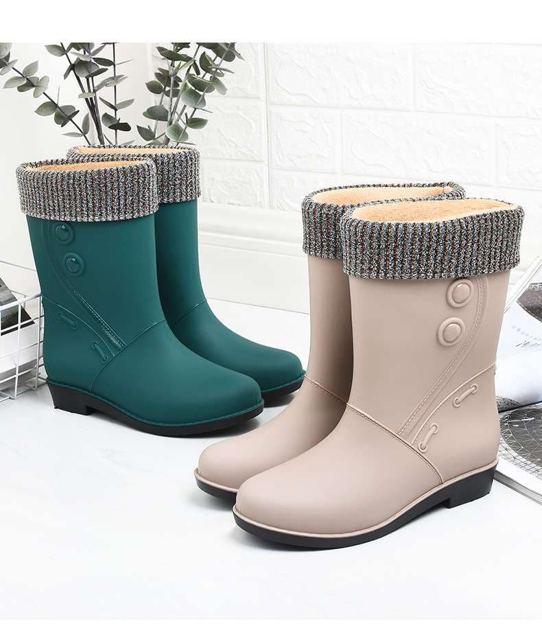 長靴レディース 長靴 おしゃれ防水ブーツ 履き心地抜群