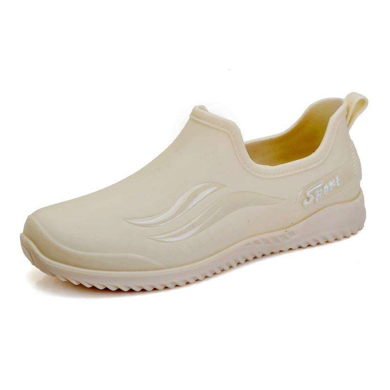 長靴レディース 長靴 快適スリップオン防水シューズ