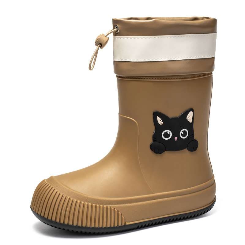 長靴レディース ねこちゃんレインブーツ