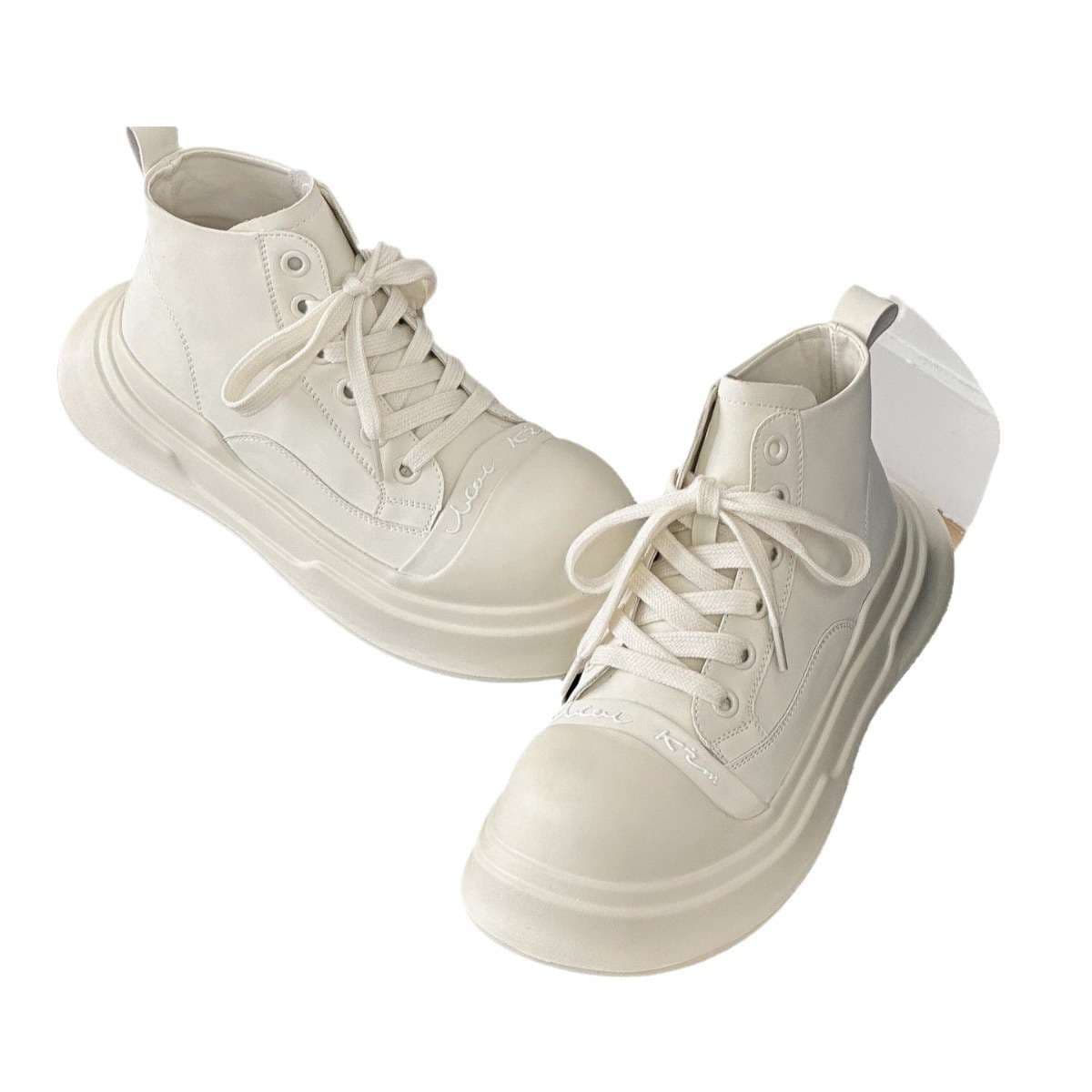 長靴レディース 長靴 モダンチャンキーハイカットスニーカー