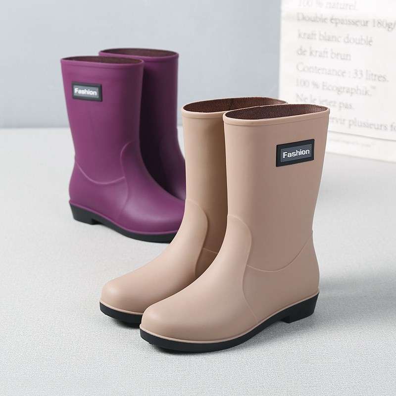 長靴レディース 長靴 雨の日を彩る都会派ブーツ